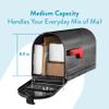 ARCHITECTURAL MAILBOXES 7600P-10 MB1 Mailbox, Medium, Pewter view 3