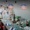 Beistle 3 Piece Light Up American Flag Paper Lanterns For Patriotic Theme 4th Of July Summer Party USA Hanging Decorations view 2