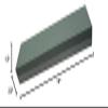 Aluminium Oxide Combination Sharpening Stone (12"x2.5"x1.5") view 3