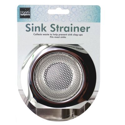 bulk buys Stainless Steel Sink Strainer, Regular, Silver