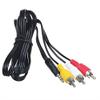 PK Power 5ft AV A/V TV Cable Cord Lead Compatible with Sony DCR-TRV900 DCR-TRV820 DCR-TRV740 DCR-TRV730 e view 1