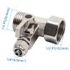 Newzoll PT 1/2 (3/4"/19.5mm/20.3mm) to 1/4"(6.8mm) RO Feed Water Adapter view 2