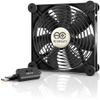 AC Infinity MULTIFAN S4, Quiet 140mm USB Fan, UL-Certified for Receiver DVR PlayStation Xbox Computer Cabinet Cooling view 1