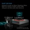 AC Infinity MULTIFAN S4, Quiet 140mm USB Fan, UL-Certified for Receiver DVR PlayStation Xbox Computer Cabinet Cooling view 2