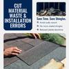 RevealTape by DCI - 5" Reveal Shingle Layout Tape, 200ft Non-Adhesive Roll - Roofing Layout Tape for Roof Valleys, Dormers & Skylights - Accurate Chalk Line Guide for Shingle Installation view 4