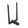 Alfa Long-Range Dual-Band AC1200 Wireless USB 3.0 Wi-Fi Adapter w/2x 5dBi External Antennas - 2.4GHz 300Mbps / 5Ghz 867Mbps - 802.11ac & A, B, G, N view 1