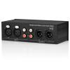 Nobsound Mini Fully-Balanced/Single-Ended Passive Preamp; Hi-Fi Pre-Amplifier; XLR/RCA Volume Controller for Active Monitor Speakers (Black) view 2