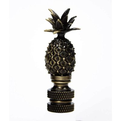 Pineapple Antique Finish Lamp Shade Finial