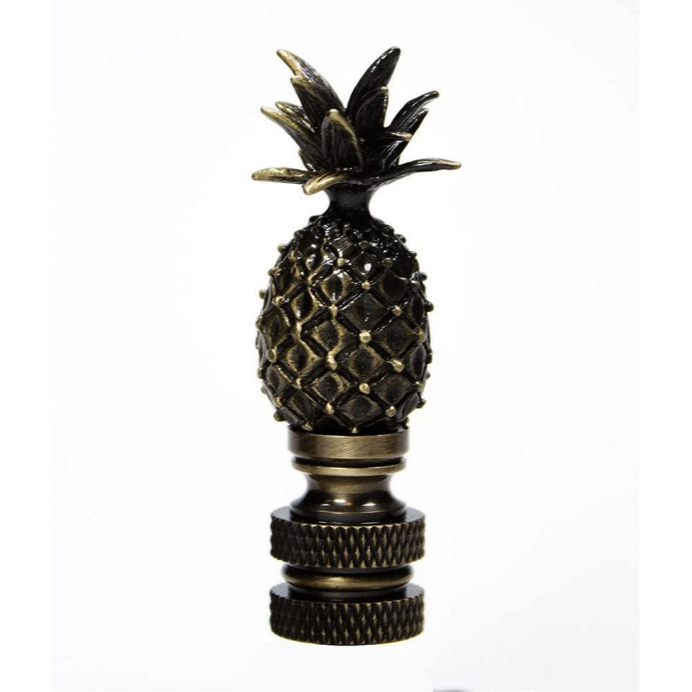 Pineapple Antique Finish Lamp Shade Finial