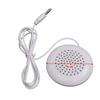 GHMZ Mini Speaker, Portable White 3.5mm Mini Pillow Speaker for MP3 MP4 Player iPhone iPod Touch CD Radio view 3