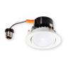 LED 4-inch Gimbal Downlight 8 Watt Dimmable (50W Equiv) 650 Lumens by Topaz 3000K Soft White view 1