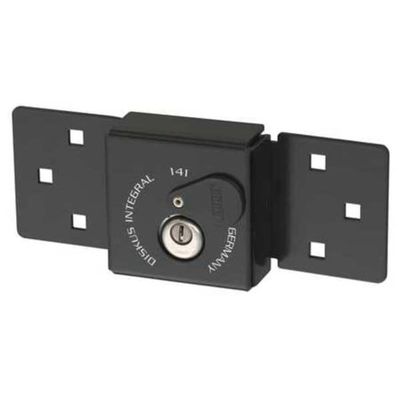 ABUS 141/200 C KA Diskus Integral Hasp Black w/ 26/70 Diskus