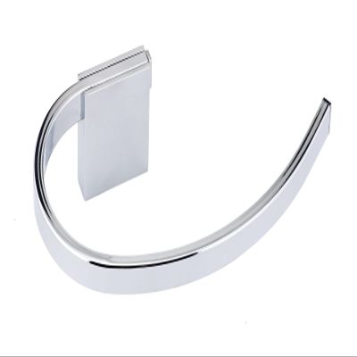 Richelieu NB1060643 Gramercy Collection Modern Bathroom Open Towel Ring, 5 1/4-inch (133), Chrome Finish