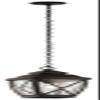 Kichler 49844OZ One Light Outdoor Pendant view 2