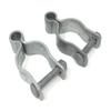 Pressed Steel Chain Link Fence Frame Hinge w/Bolt - (2 Sets Pack) (1-5/8") view 1