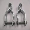 Pressed Steel Chain Link Fence Frame Hinge w/Bolt - (2 Sets Pack) (1-5/8") view 4