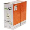NavePoint 250ft in Wall Audio Speaker Cable Wire CL2 12/2 AWG Gauge 2 Conductor Bulk White view 1