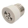 E-Simpo 10pcs E26/E27 to MR16/Gu5.3/G4/Gu4 - Standard E26/E27 Edison Screw Base to MR16 GU5.3 G4 GU4 Base Adapter Holder Converter (Ceramic Material) view 1