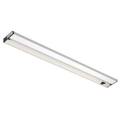 GETINLIGHT 32-Inch 3-CCT LED Under Cabinet Light, Hardwired/Plug-in, Nickel