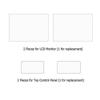 Foto&Tech 2 Sets Crystal Clear HD LCD Screen Protector Compatible with D850 D500 LCD Monitor and Top Control Panel Bubble Free Multi-Layer Anti-Smudge Coating/Easy to Apply view 3