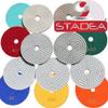4 inch wet dry diamond polishing pads - For Granite Concrete Travertine Marble Polishing 7 Pcs Set By STADEA view 1