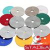 4 inch wet dry diamond polishing pads - For Granite Concrete Travertine Marble Polishing 7 Pcs Set By STADEA view 2