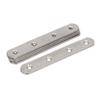 uxcell 5pcs 125mmx20mmx3mm Half Round End Flat Fixing Mending Plates view 1