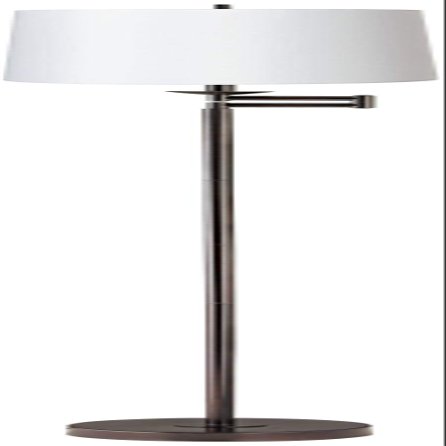 Regency Hill 60 1/2" High White and Bronze Swing Arm Floor Lamp Living Room