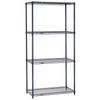 Nexelon Wire Shelving, Blue Epoxy, 24" W X 24" D X 63" H view 1