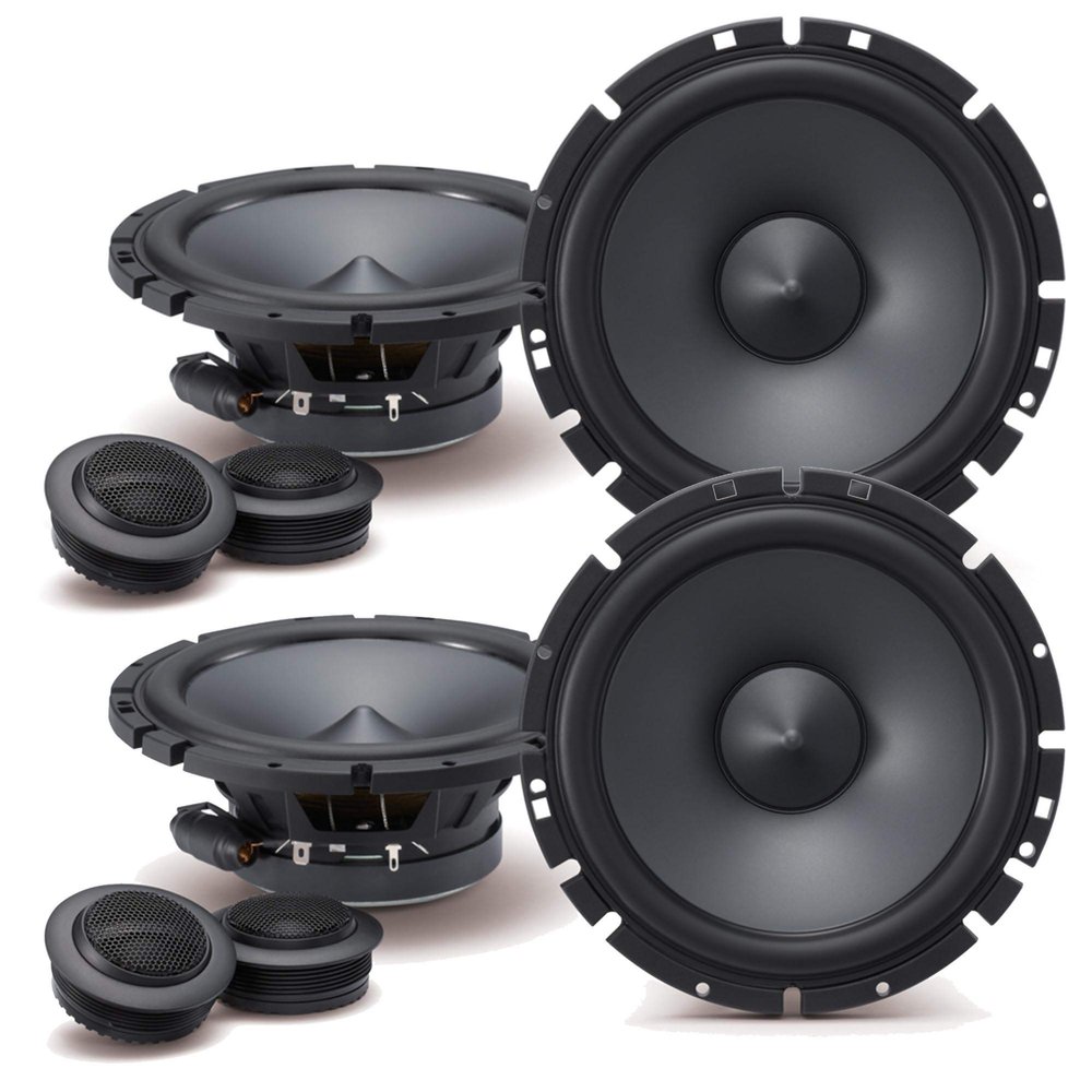 Alpine SPS-610C 6-1/2" Component 2-Way Speaker System Bundle