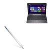 BoxWave Stylus Pen Compatible with ASUS Transformer Book T100 - AccuPoint Active Stylus, Electronic Stylus with Ultra Fine Tip - Metallic Silver view 1