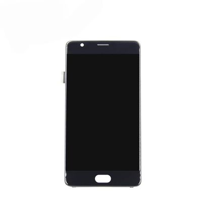 for Oneplus 3 A3000 A3003 LCD Display Touch Screen Digitizer Assembly with Frame Free Tools Replacement (Black)