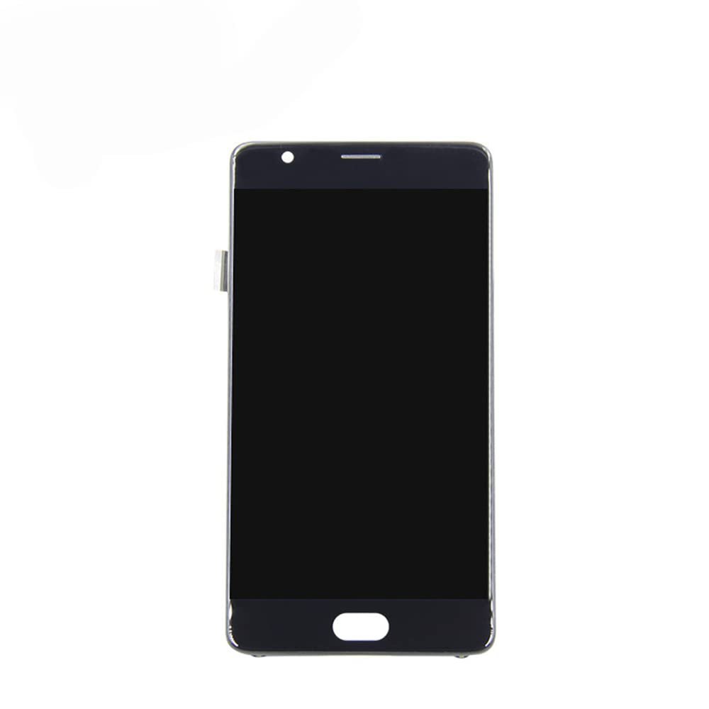 for Oneplus 3 A3000 A3003 LCD Display Touch Screen Digitizer Assembly with Frame Free Tools Replacement (Black)