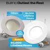 Sunco 12 Pack 6 Inch Retrofit LED Recessed Lighting Can Downlight, 13W=75W view 4