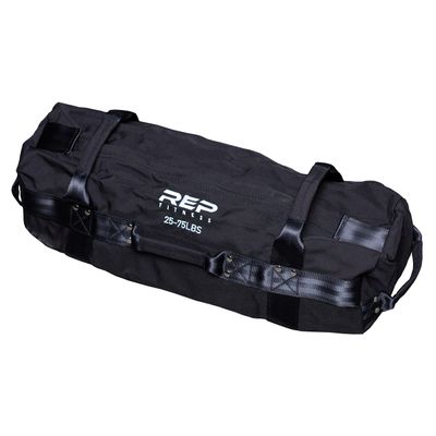 REP Fitness Sandbag - Medium, Black, 25-75 lbs