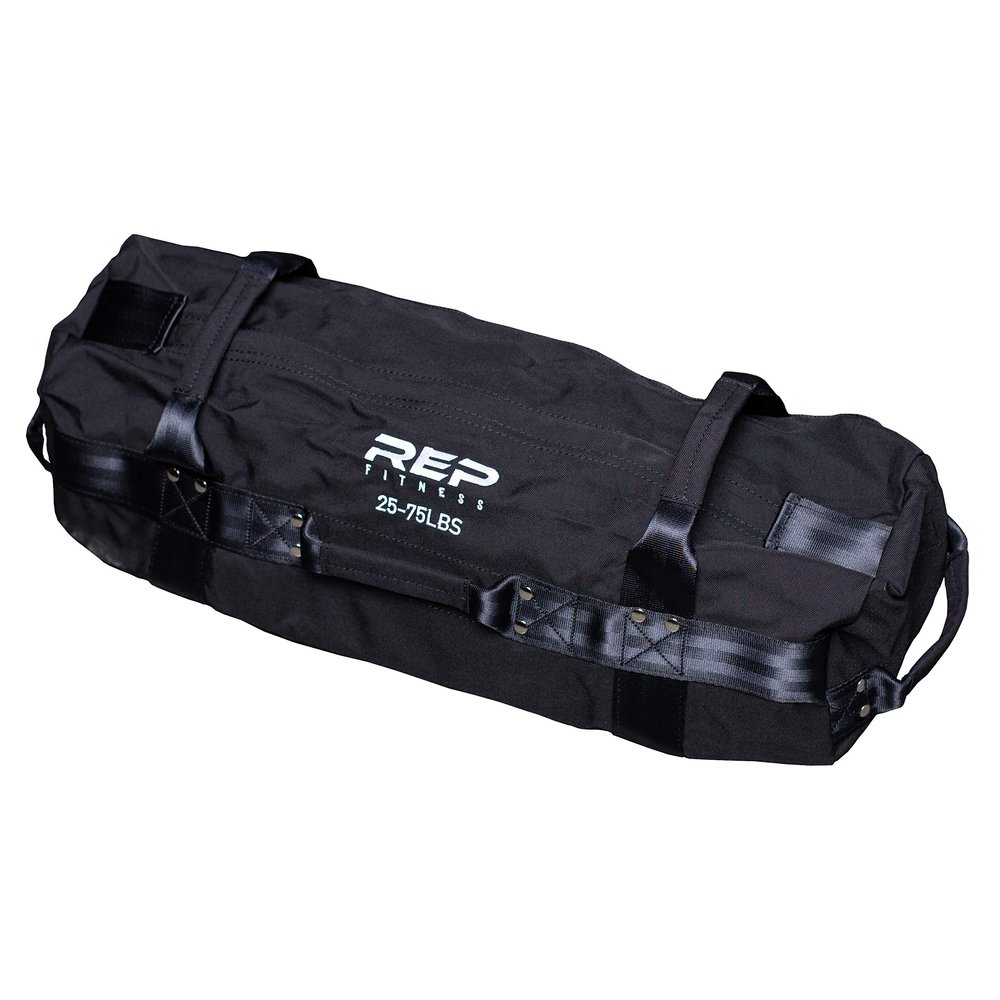 REP Fitness Sandbag - Medium, Black, 25-75 lbs