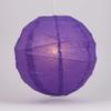 Quasimoon PaperLanternStore.com 8 Inch Purple Irregular Paper Lantern (10 Pack) view 1