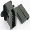 ZipPlugs.com Gilbert/Vampire/Zip Plug, Female, SPT-1, Green, 100 view 4