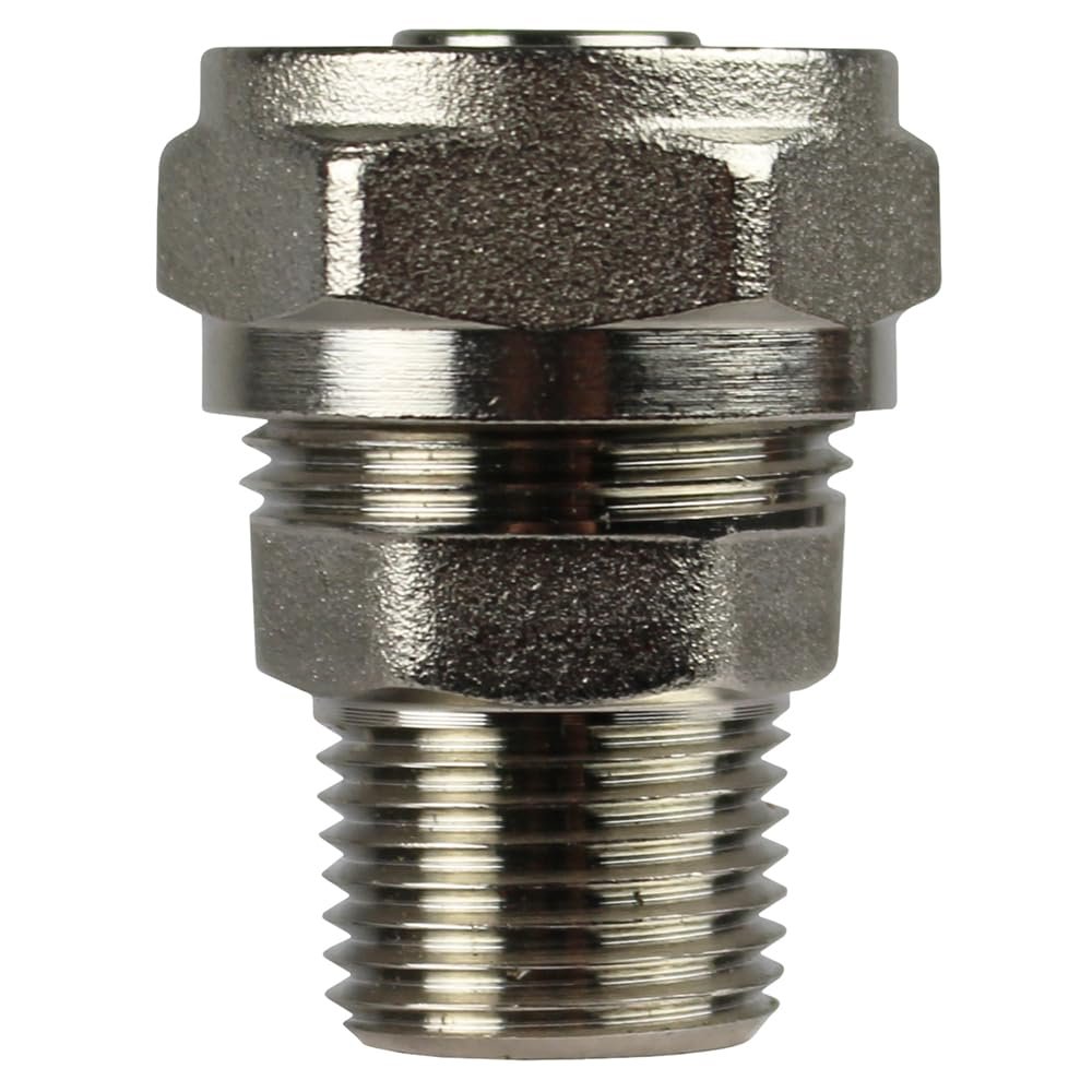 Rapidair MAXLINE Compressed air 1/2 tubing x 3/8 Male NPT FITTING M8001 by RAPIDAIR MAXLINE
