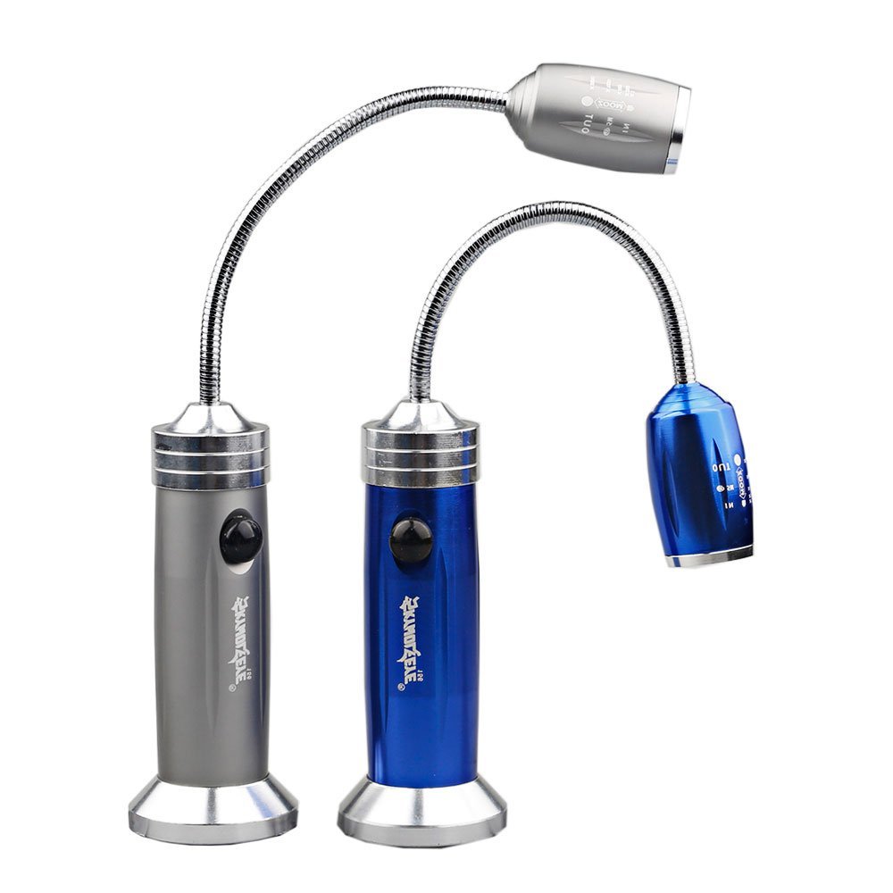 LED Desk Lamp - BANGWEIER S156 XPE LED 300Lm Zoomable Flash Maintenance Work Lamp/Magnet Work Examining Light/Working & Reading Light