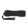 9 LED Black Torch Light Mini Flashlight Camping Hiking Rubber Case GAR67 view 3