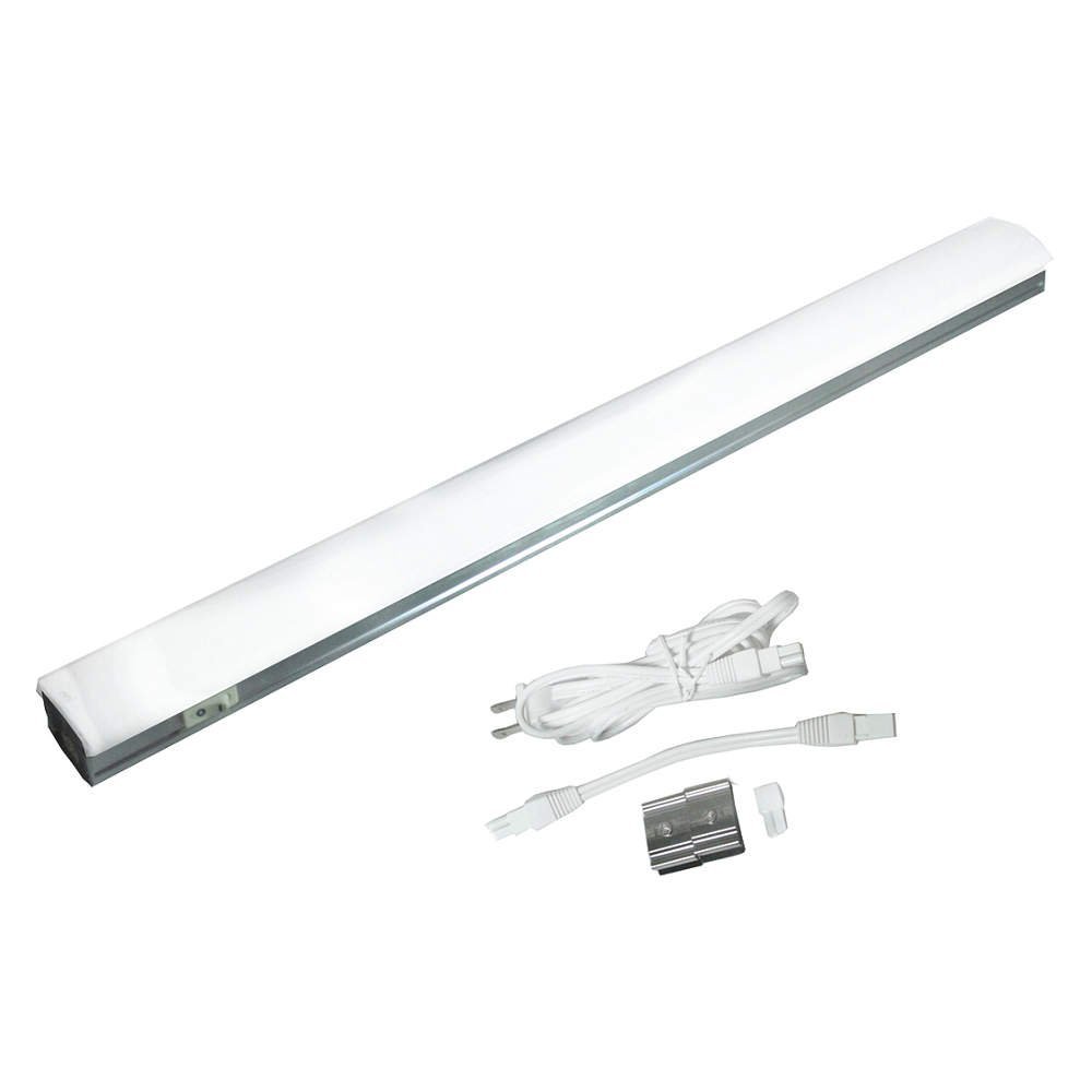 Radionic Hi Tech Orly ZX515-CW-9, 19 inch LED Linkable, On/Off Switch, 4500K (Cool White), 90+ CRI, UL Approved Under Cabinet Light Fixture, Energy Saving, Ideal for Kitchen, Utility & Workareas
