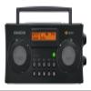Sangean All in One Portable HD AM/FM Dual Alarm Clock Radio with Large Easy to Read Backlit LCD Display view 1