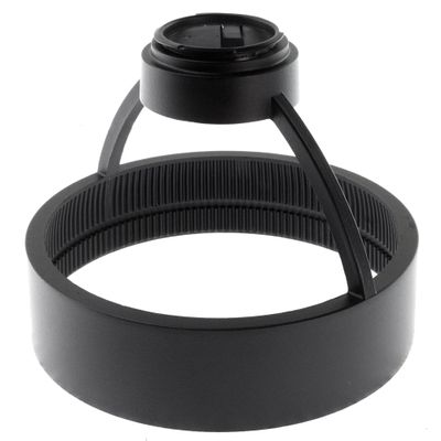 Lightolier 8248BK Lytespan Track Lighting Metallics Par-Tech Par38 Ring Shade, Black