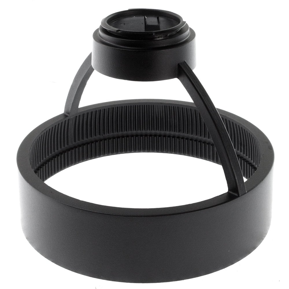 Lightolier 8248BK Lytespan Track Lighting Metallics Par-Tech Par38 Ring Shade, Black