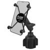 RAM Mounts RAP-B-299-4-UN10U X-Grip Large Phone Mount with RAM Stubby Cup Holder Base with Medium Arm view 1