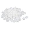 uxcell 100Pcs 12mm Dia Hole Screw Type Plastic Cap Covers White for Home view 1