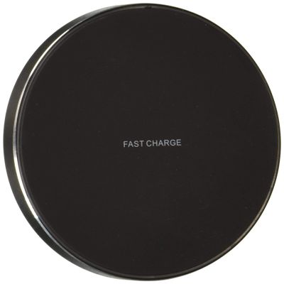 RNDs Fast Charge Wireless Charging Pad for Samsung Galaxy (S10, S10 Plus, S10e, S9, S9 Plus, S8, S8 Plus, S7, S6) Note (8, 9) and Other QI Enabled Devices (AC Adapter NOT Included) (Black)
