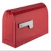 ARCHITECTURAL MAILBOXES 7600R MB1 Mailbox, Medium, Red view 1