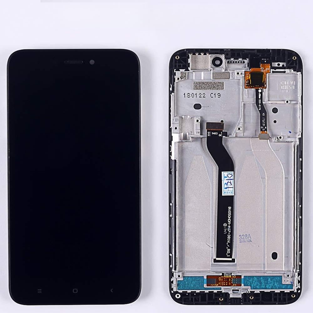 Touch Screen and LCD Display for Xiaomi Redmi 5A Digitizer Sensor Glass Panel Assembly Free Tempered Glass and Tools (Black)